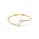 Swarovski Imber Bangle Mixed Cuts White Gold-Tone Plated