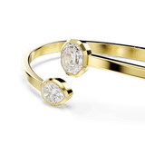 Swarovski Imber Bangle Mixed Cuts White Gold-Tone Plated