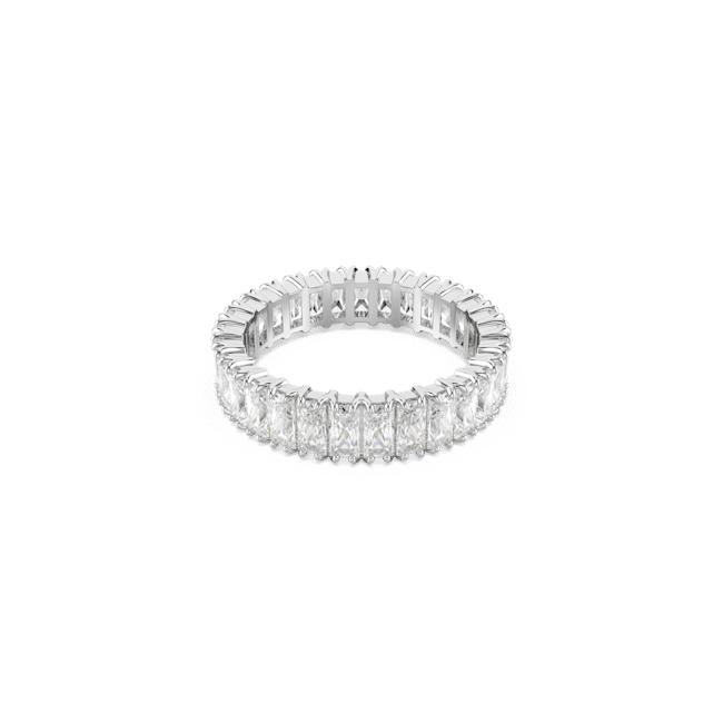 Swarovski Matrix Ring Baguette cut White Silver-tone finish | Accessories | Fashion Jewellery | Ring | Women | Women Rings | Womens Swarovski Matrix Ring Baguette cut White Silver-tone finish | Accessories | Fashion Jewellery | Ring | Women | Women Rings | Womens