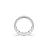 Swarovski Matrix Ring Baguette cut White Silver-tone finish