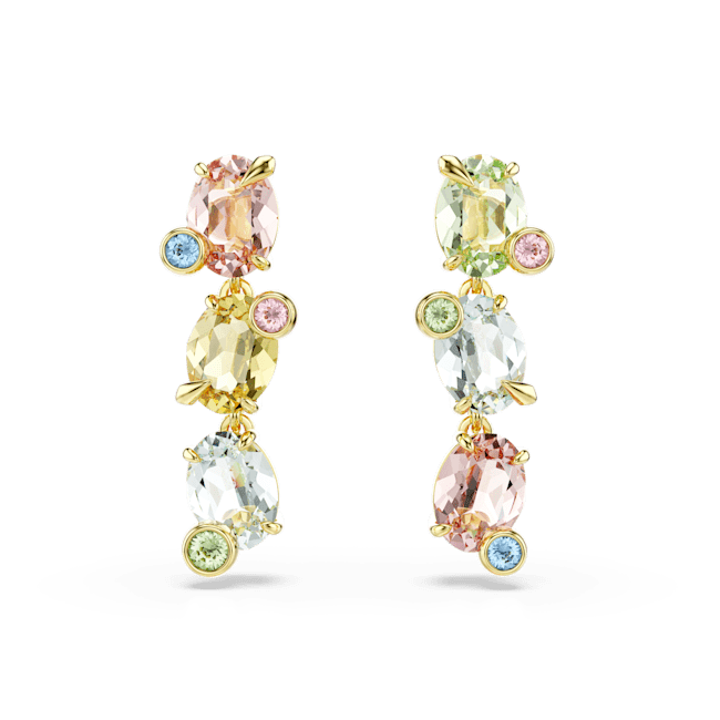 Swarovski Gema Drop Earrings Asymmetrical design Mixed cuts Multicolored Gold-tone plated | Accessories | Earrings | Fashion Jewellery | Women | Women Earrings | Womens Swarovski Gema Drop Earrings Asymmetrical design Mixed cuts Multicolored Gold-tone plated | Accessories | Earrings | Fashion Jewellery | Women | Women Earrings | Womens