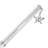 Swarovski Crystalline Ballpoint Pen White White Lacquered Chrome Plated
