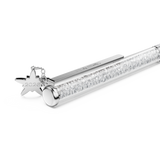 Swarovski Crystalline Ballpoint Pen White White Lacquered Chrome Plated