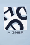 Aigner Kids New Born Blue Blanket