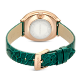 Swarovski Imber Oval Watch Swiss Made Leather Strap