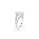 Swarovski Stilla Ring Octagon Cut White Silver-Tone Finish