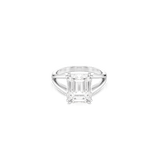 Swarovski Stilla Ring Octagon Cut White Silver-Tone Finish