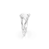 Swarovski Stilla Ring Octagon Cut White Silver-Tone Finish