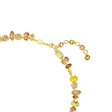 Swarovski Gema Necklace Mixed Cuts Yellow Gold-Tone Plated