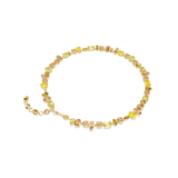 Swarovski Gema Necklace Mixed Cuts Yellow Gold-Tone Plated