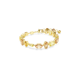 Swarovski Gema Bracelet Mixed Cuts Yellow Gold-Tone Plated