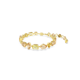 Swarovski Gema Bracelet Mixed Cuts Yellow Gold-Tone Plated