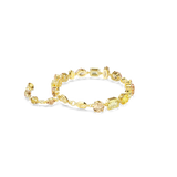 Swarovski Gema Bracelet Mixed Cuts Yellow Gold-Tone Plated