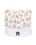 Aigner Kids New Born Girl's White Set of Sleepsuit & Hat & Bib