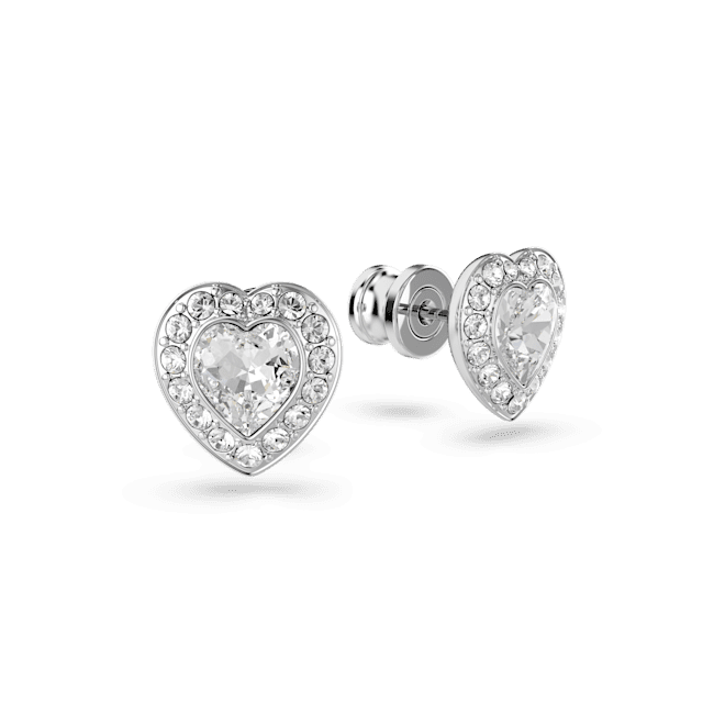 Swarovski Ariana Grande x Swarovski Stud Earrings Mixed cuts Heart White Rhodium plated | Accessories | departure-to-desk | Earrings | Fashion Jewellery | Women | Women Earrings | Womens Swarovski Ariana Grande x Swarovski Stud Earrings Mixed cuts Heart White Rhodium plated | Accessories | departure-to-desk | Earrings | Fashion Jewellery | Women | Women Earrings | Womens