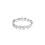 Swarovski Ariana Grande X Swarovski Tennis Bracelet Mixed Cuts Heart White Rhodium Plated