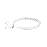 Swarovski Ariana Grande X Swarovski Tennis Choker Mixed Cuts Heart White Rhodium Plated