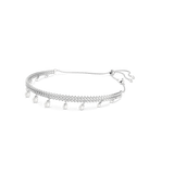 Swarovski Ariana Grande X Swarovski Choker Crystal Pearl Round Cut White Rhodium Plated