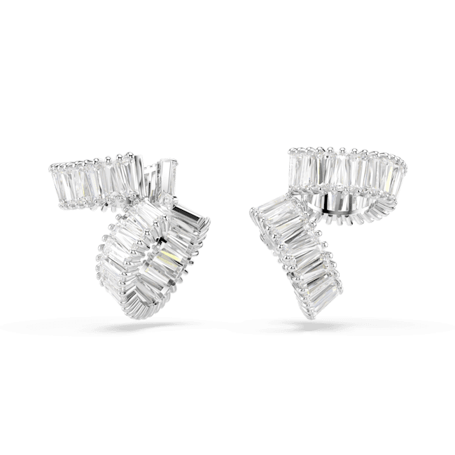 Swarovski Ariana Grande x Ear Cuffs Baguette cut White Rhodium plated | Accessories | departure-to-desk | Earrings | Fashion Jewellery | Spring Festival | Women | Women Earrings | Womens Swarovski Ariana Grande x Ear Cuffs Baguette cut White Rhodium plated | Accessories | departure-to-desk | Earrings | Fashion Jewellery | Spring Festival | Women | Women Earrings | Womens