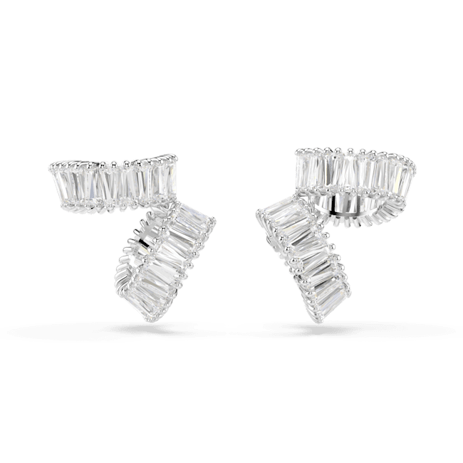 Swarovski Ariana Grande x Ear Cuffs Baguette cut White Rhodium plated | Accessories | departure-to-desk | Earrings | Fashion Jewellery | Spring Festival | Women | Women Earrings | Womens Swarovski Ariana Grande x Ear Cuffs Baguette cut White Rhodium plated | Accessories | departure-to-desk | Earrings | Fashion Jewellery | Spring Festival | Women | Women Earrings | Womens