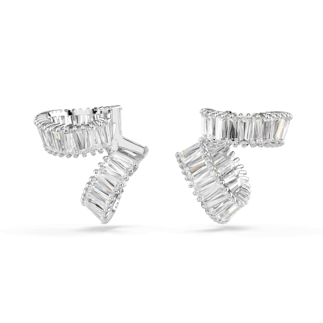 Swarovski Ariana Grande x Ear Cuffs Baguette cut White Rhodium plated | Accessories | departure-to-desk | Earrings | Fashion Jewellery | Spring Festival | Women | Women Earrings | Womens Swarovski Ariana Grande x Ear Cuffs Baguette cut White Rhodium plated | Accessories | departure-to-desk | Earrings | Fashion Jewellery | Spring Festival | Women | Women Earrings | Womens