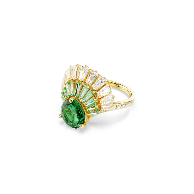 Swarovski Idyllia Ring Mixed Cuts Shell Green Gold-Tone Plated | Accessories | Fashion Jewellery | Ring | Women | Women Rings | Womens Swarovski Idyllia Ring Mixed Cuts Shell Green Gold-Tone Plated | Accessories | Fashion Jewellery | Ring | Women | Women Rings | Womens