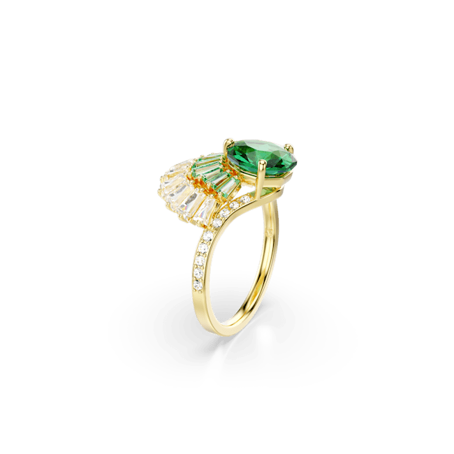 Swarovski Idyllia Ring Mixed Cuts Shell Green Gold-Tone Plated | Accessories | Fashion Jewellery | Ring | Women | Women Rings | Womens Swarovski Idyllia Ring Mixed Cuts Shell Green Gold-Tone Plated | Accessories | Fashion Jewellery | Ring | Women | Women Rings | Womens