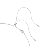 Swarovski Matrix Choker Mixed Cuts Blue Rhodium Plated