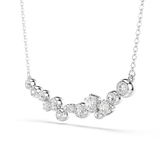 Swarovski Constella Necklace Mixed Cuts White Rhodium Plated