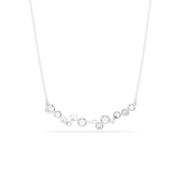 Swarovski Constella Necklace Mixed Cuts White Rhodium Plated