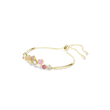 Swarovski Constella Bracelet Mixed Cuts Multicolored Gold-Tone Plated