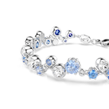 Swarovski Constella Bracelet Mixed Cuts Blue Rhodium Plated