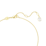 Swarovski Idyllia Necklace Pendant Crystal Pearl Mixed Cuts Flower Multicolored Gold-Tone Plated