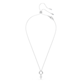 Swarovski Mesmera Necklace Pendant Pear Cut White Rhodium Plated
