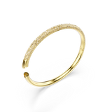 Swarovski Sublima Bangle Snow Pavé Gold Tone Gold-Tone Plated