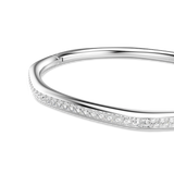 Swarovski Dextera Bangle Octagon Shape Round Cut White Rhodium Plated