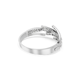 Swarovski Matrix Bangle Mixed Cuts White Rhodium Plated
