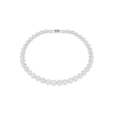Swarovski Una Angelic Tennis Necklace Round cut White Rhodium plated
