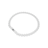 Swarovski Una Angelic Tennis Necklace Round cut White Rhodium plated