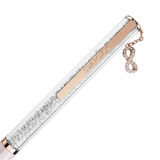 Swarovski Crystalline Ballpoint Pen Infinity Pink Lacquered Rose Gold-Tone Plated