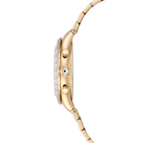 Swarovski Octea Chrono Watch Swiss Made Metal Bracelet Gold Tone Champagne Gold-Tone Finish