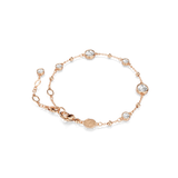 Swarovski Imber Bracelet Round Cut White Rose Gold-Tone Plated