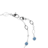 Swarovski Imber Bracelet Round Cut Blue Rhodium Plated