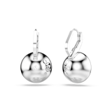 Swarovski Millenia Drop Earrings Round Cut White Rhodium Plated