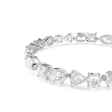 Swarovski Mesmera Bracelet Mixed Cuts White Rhodium Plated