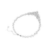 warovski Constella Mixed-Cut Necklace White Rhodium-Plated – Available Online in Qatar & GCC