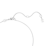 Swarovski Matrix Necklace Pendant Mixed Cuts Blue Rhodium Plated