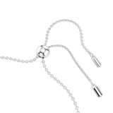 Swarovski Matrix Tennis Bracelet Mixed Cuts Blue Rhodium Plated