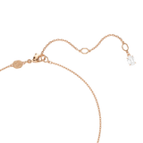 Swarovski Swan Necklace Pendant Mixed Cuts Swan Pink