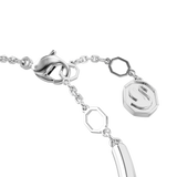 Swarovski Dextera Bangle Round Cut White Rhodium Plated